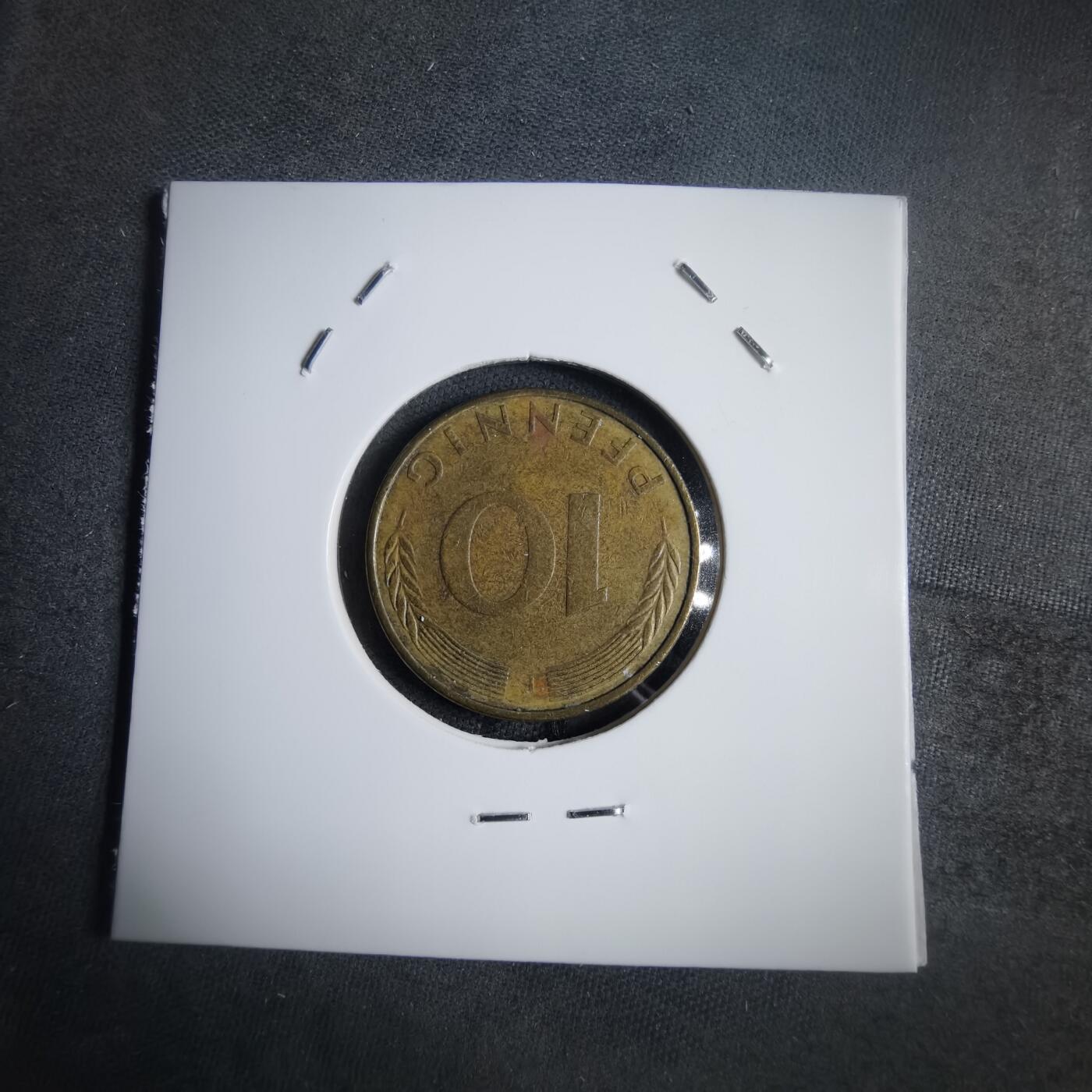 沼泽如烟--第905场 德国1973年10芬尼