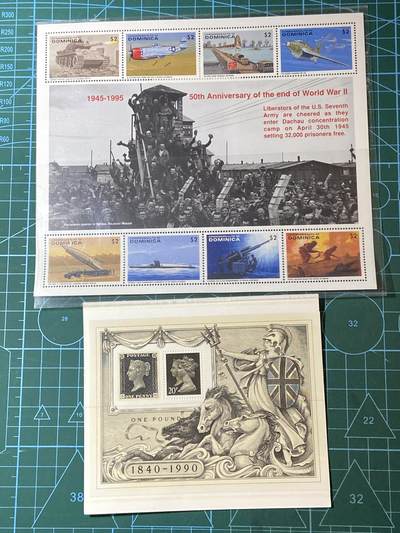 2025年第一百二十九场(总第一百五十五场）外国邮票、散币场(免佣金) - 新邮票10枚