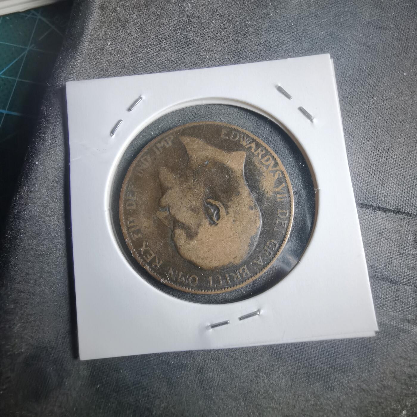 沼泽如烟--第905场 英国1907年1便士