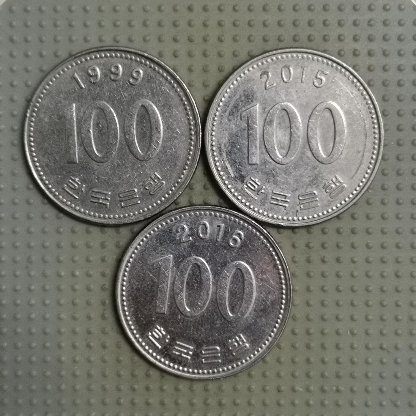 2025年第117场各国散币拍卖（总第117场） 韩国100韩元3枚