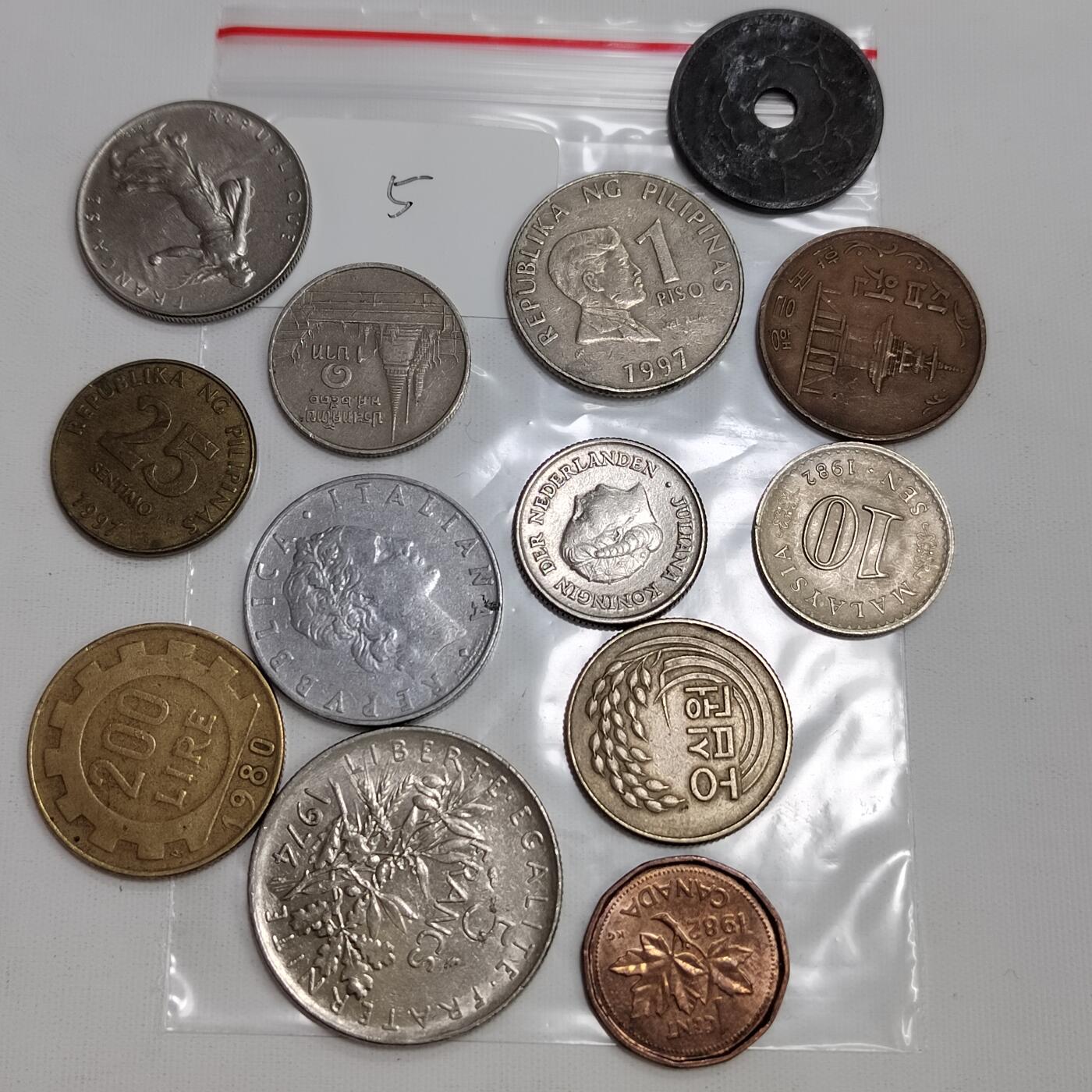 PCAI钱币17-605 外国硬币小专场 外国硬币一组  5