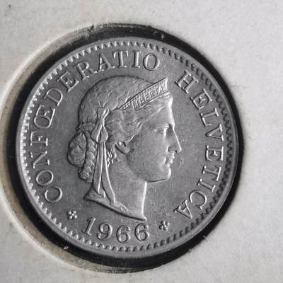 沼泽如烟--第905场 - 瑞士1966年五分