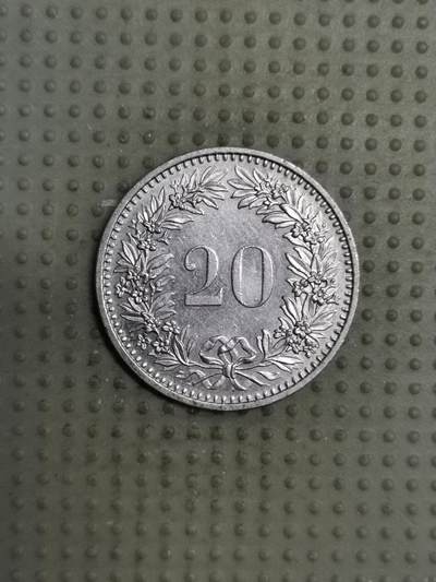 2025年第117场各国散币拍卖（总第117场） - 瑞士1985年20生丁