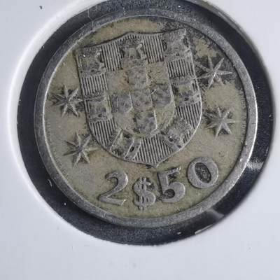 沼泽如烟--第905场 - 葡萄牙1964年2.5埃斯库多