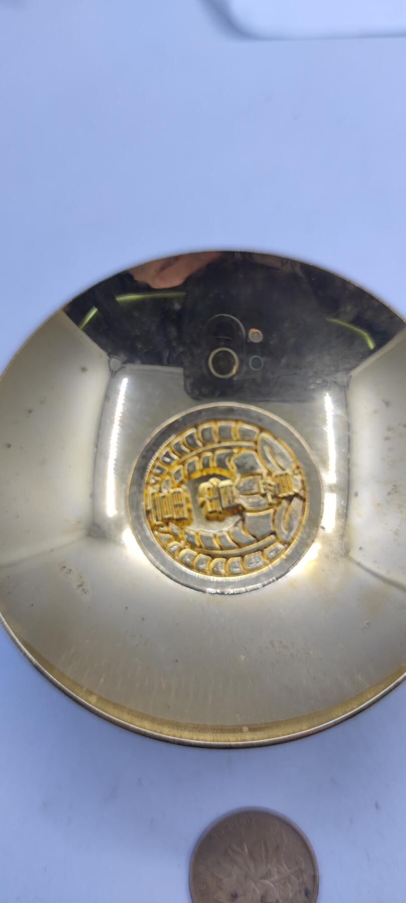 红色经典收藏拍卖专场第31期 鬼子富贵贯 24K镀金酒盏