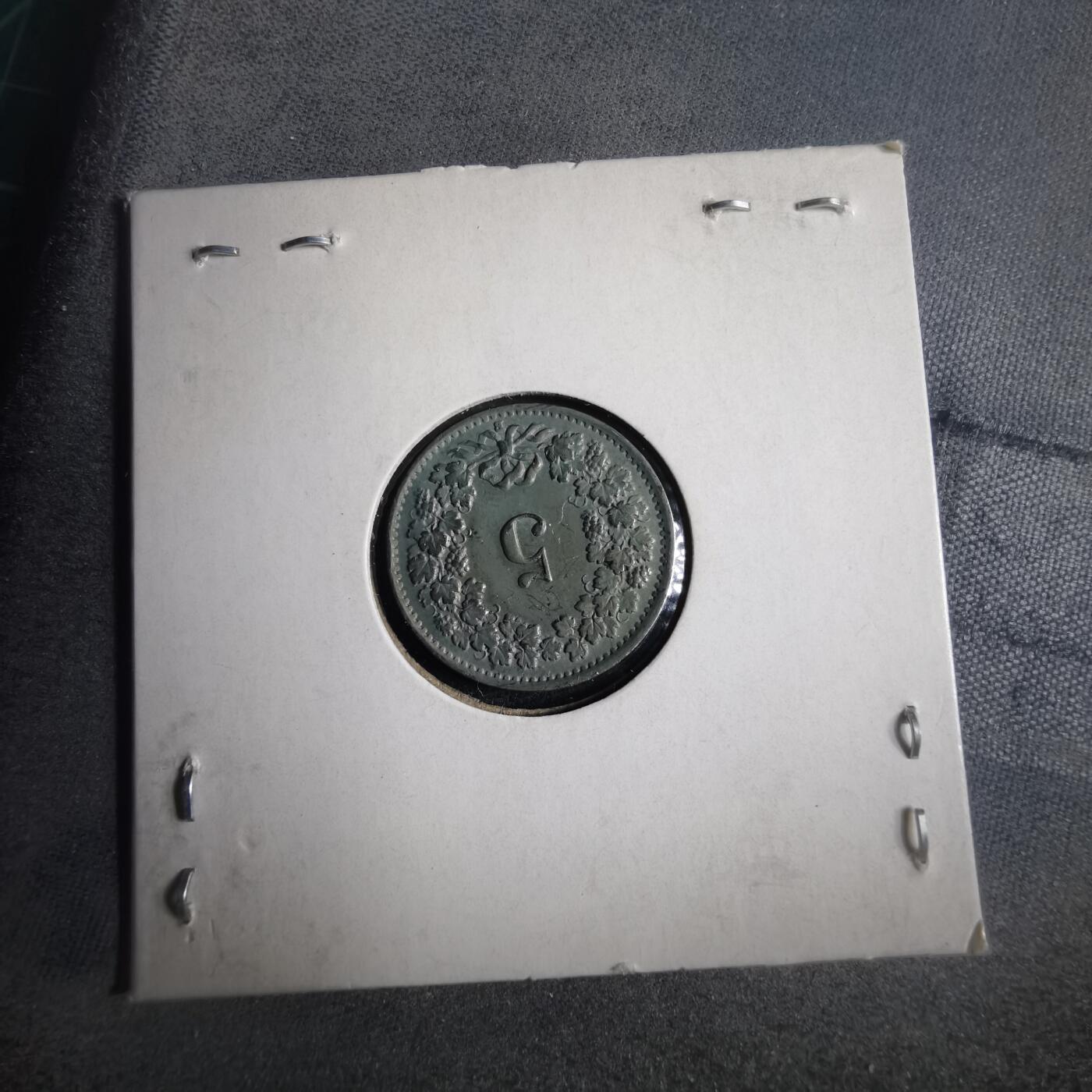 沼泽如烟--第905场 瑞士1944年五分