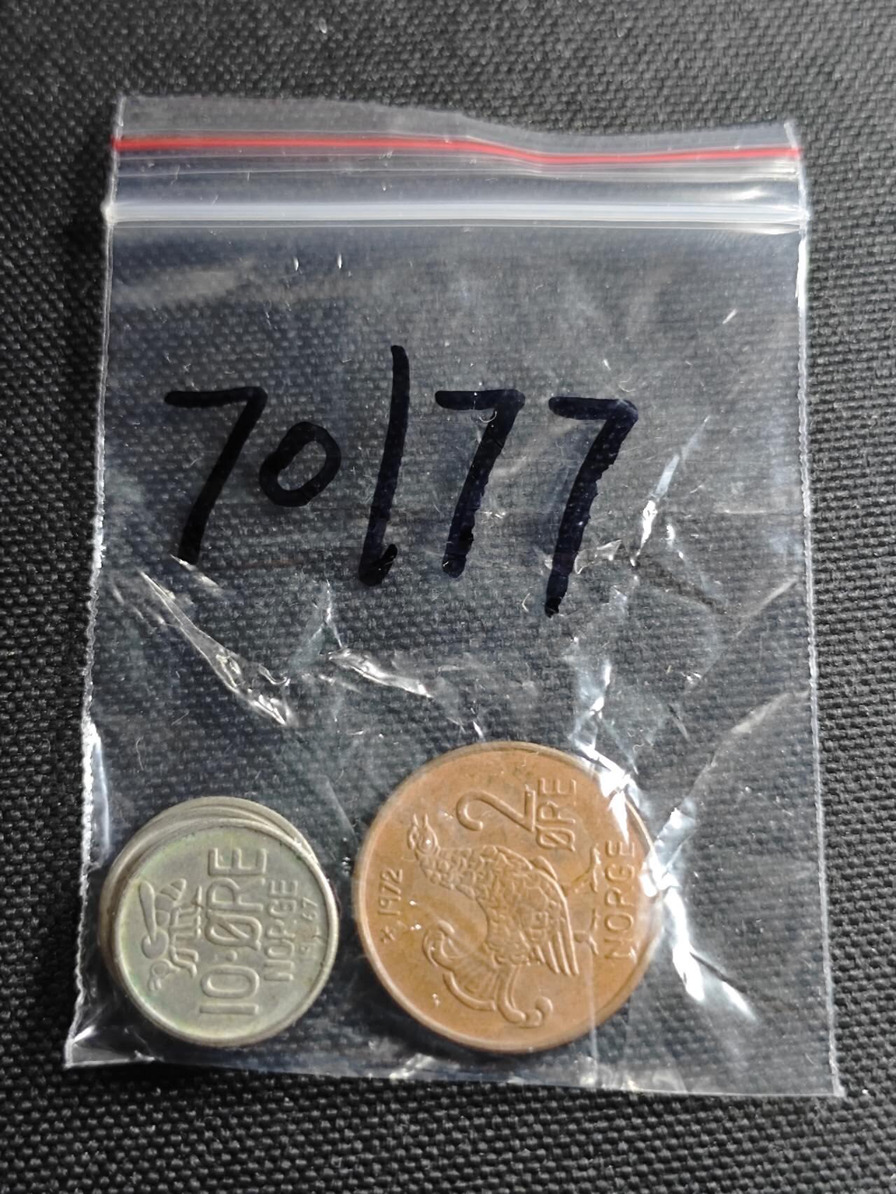 KK钱币收藏小铺  第370场  2月预留时间 周末发货  挪威动物版一组4枚