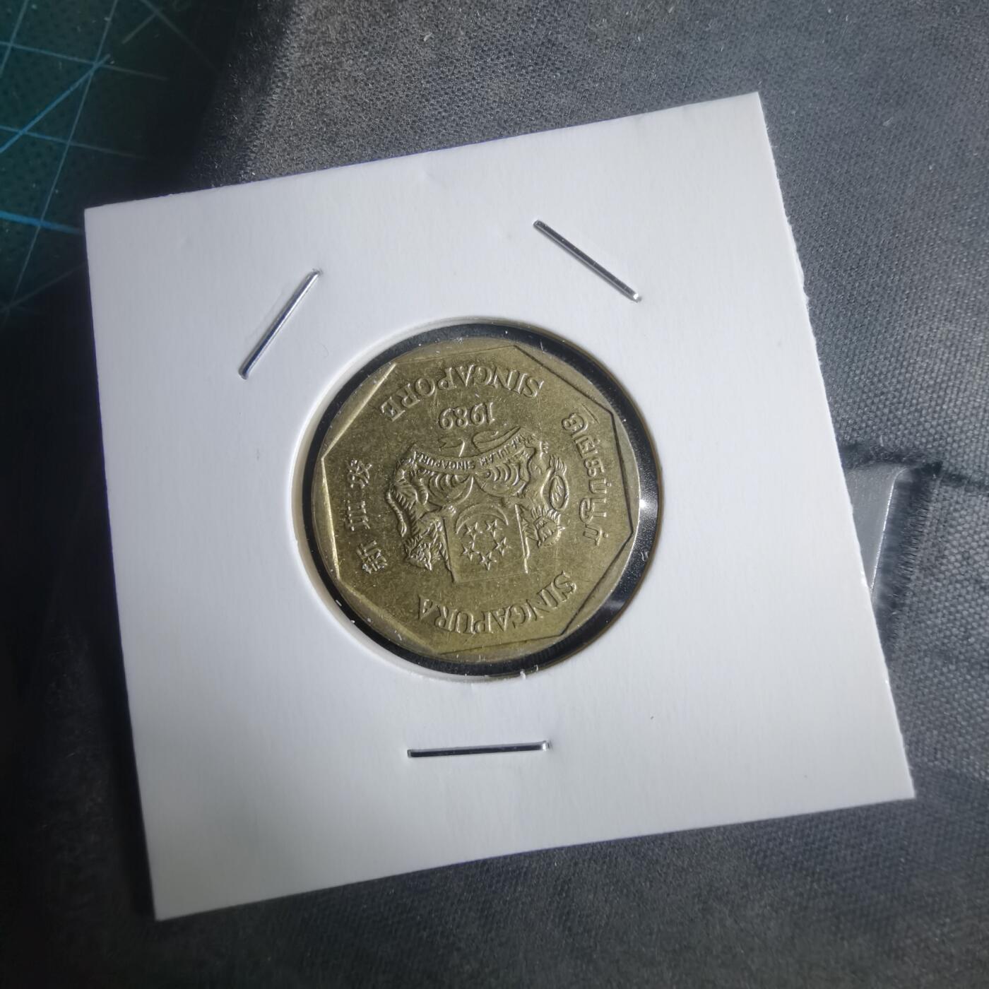 沼泽如烟--第905场 新加坡1989年一元