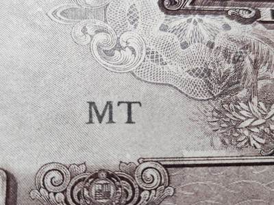 11月16号晚上8点 外国纸币自动截拍第60场 - 马来西亚军票100元 直MT 美品 50张