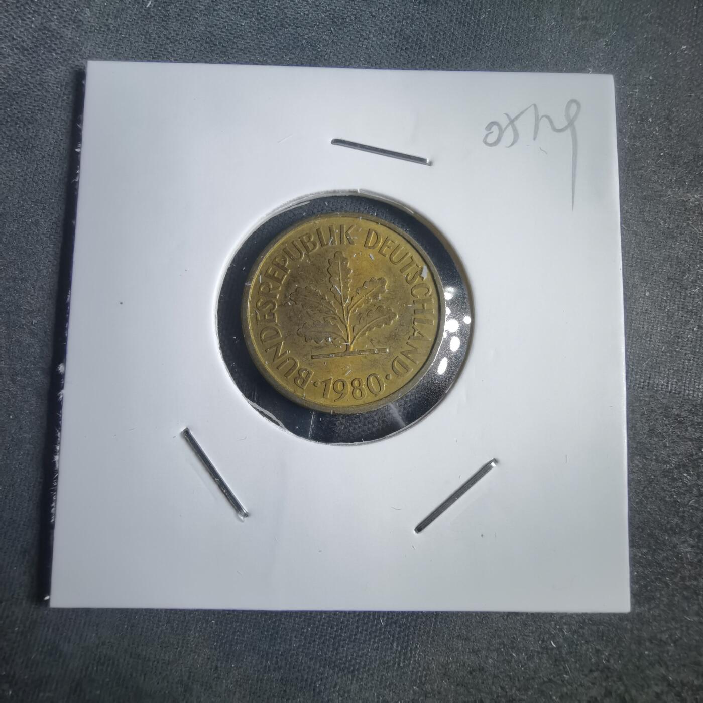 沼泽如烟--第905场 德国1980年5芬尼