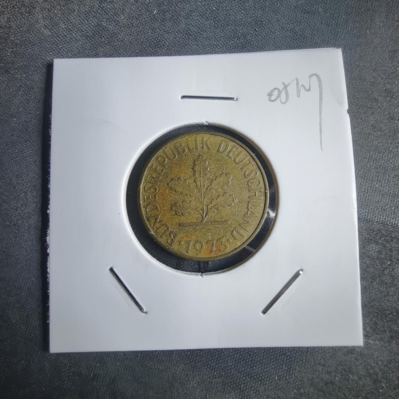 沼泽如烟--第905场 德国1973年10芬尼