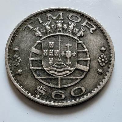 🌹外币初藏🌹🐯2025年第128场  每周二四六晚8️⃣点 接代拍 - 东帝汶1958年60分