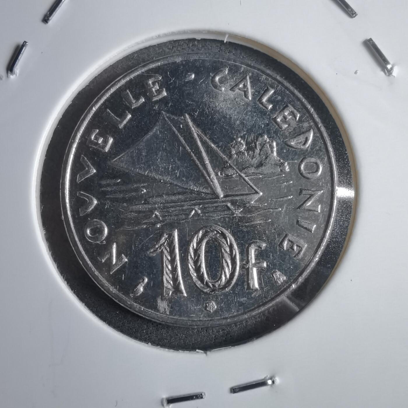 沼泽如烟--第905场 法属新喀里多尼亚1996年10法郎