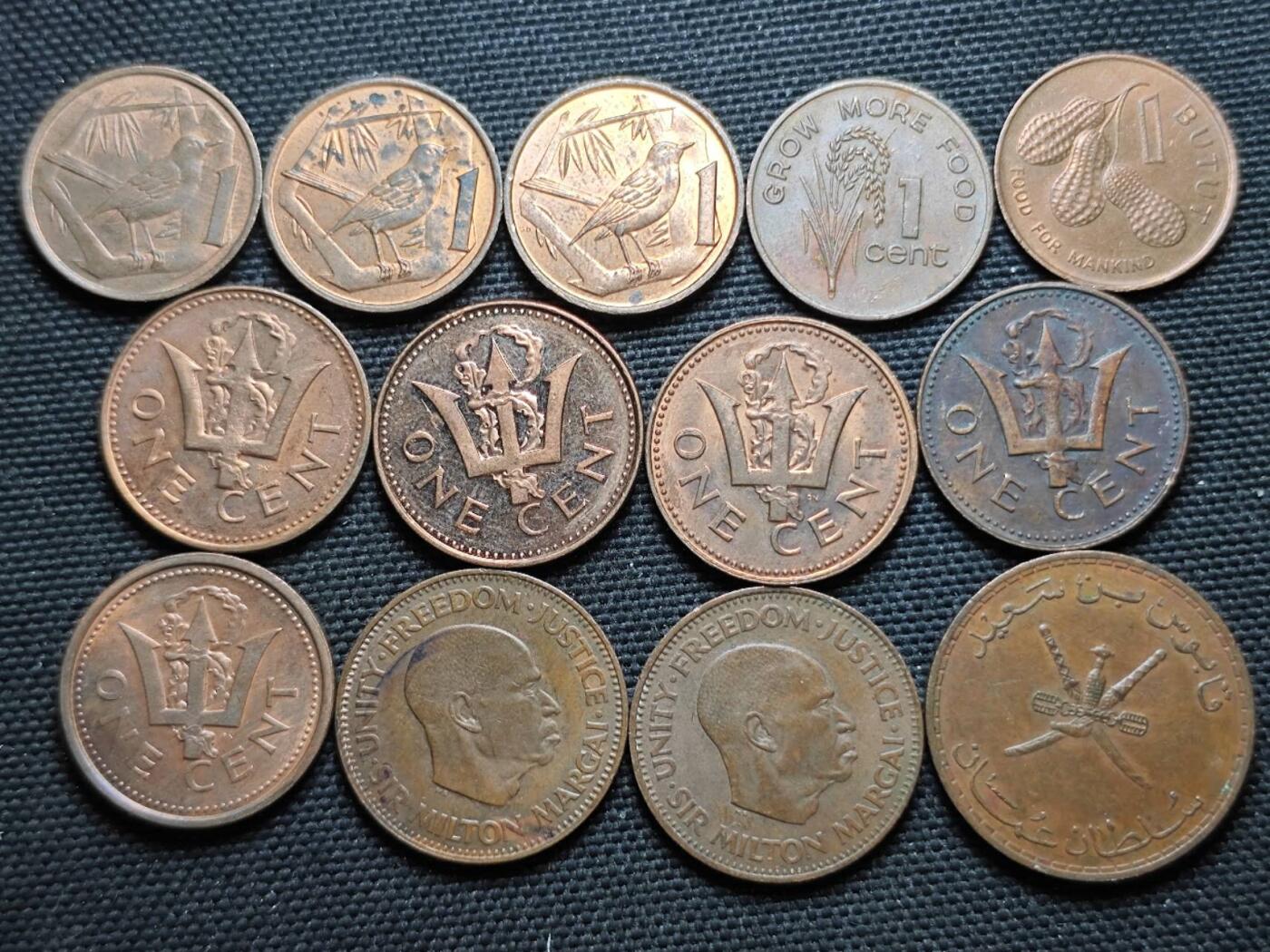 KK钱币收藏小铺  第370场  2月预留时间 周末发货  铜币一组13枚