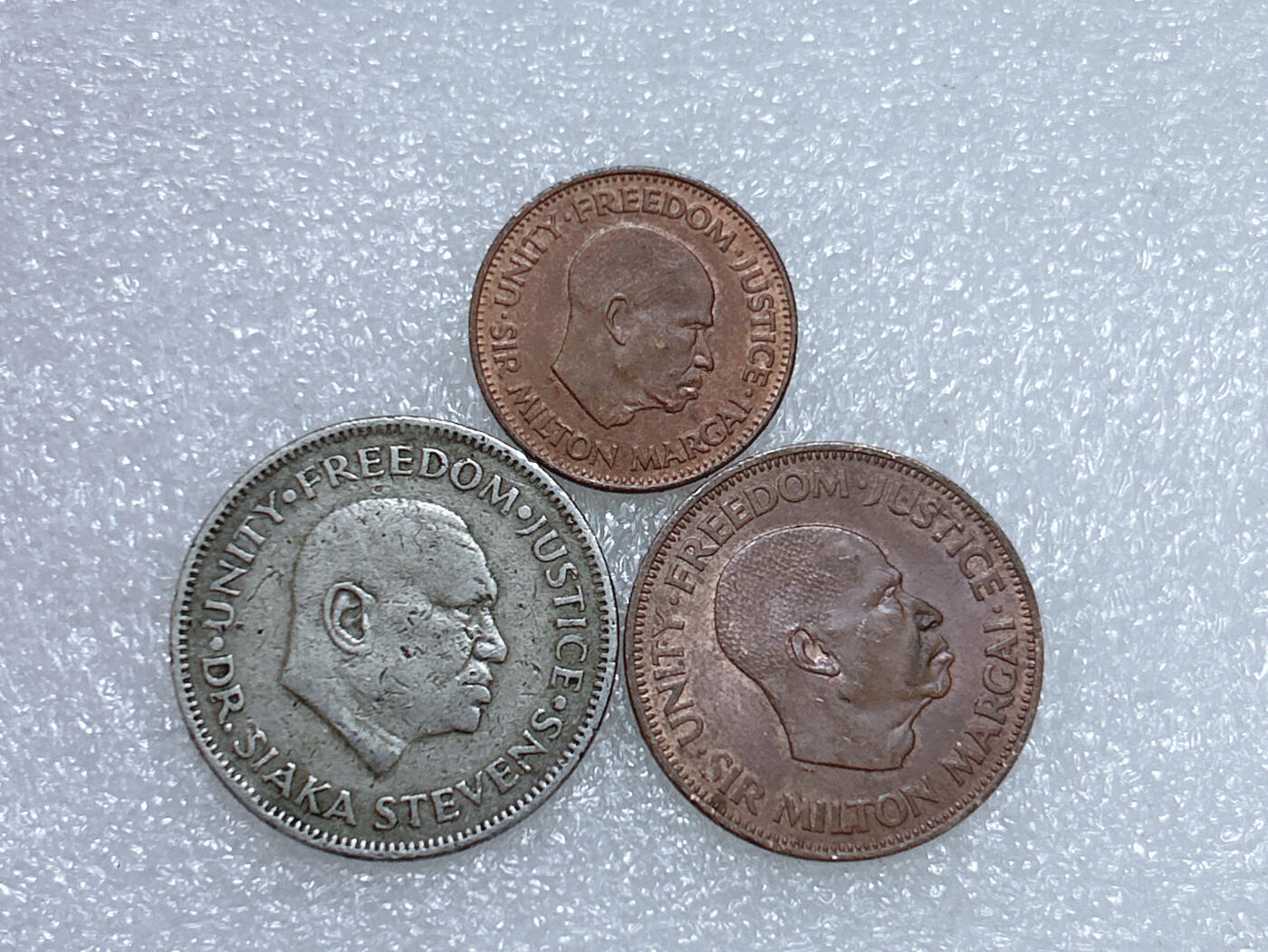 第一海外回流一元起拍收藏 散集专场  第266期 塞拉利昂硬币 3枚