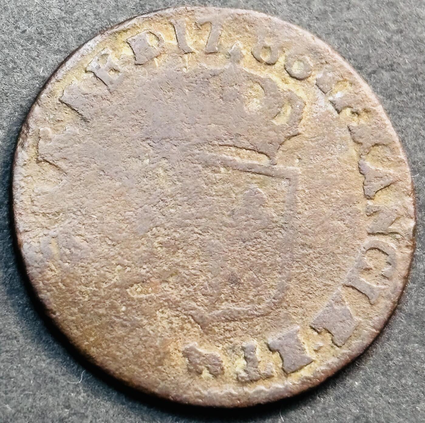 文馨钱币收藏第 281 场，【 长期接收代拍品】银元，银币，套币，纸币专场（本场截拍后休息三天，19 号发货） 1786 年法国路易十六古铜币