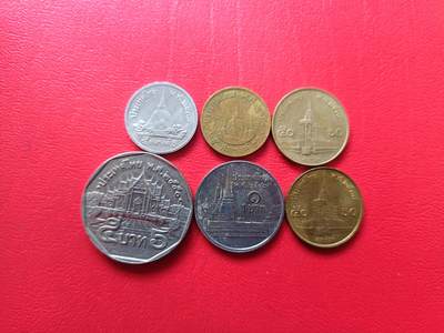 【云涧收藏】第七十九场 - 泰国6枚