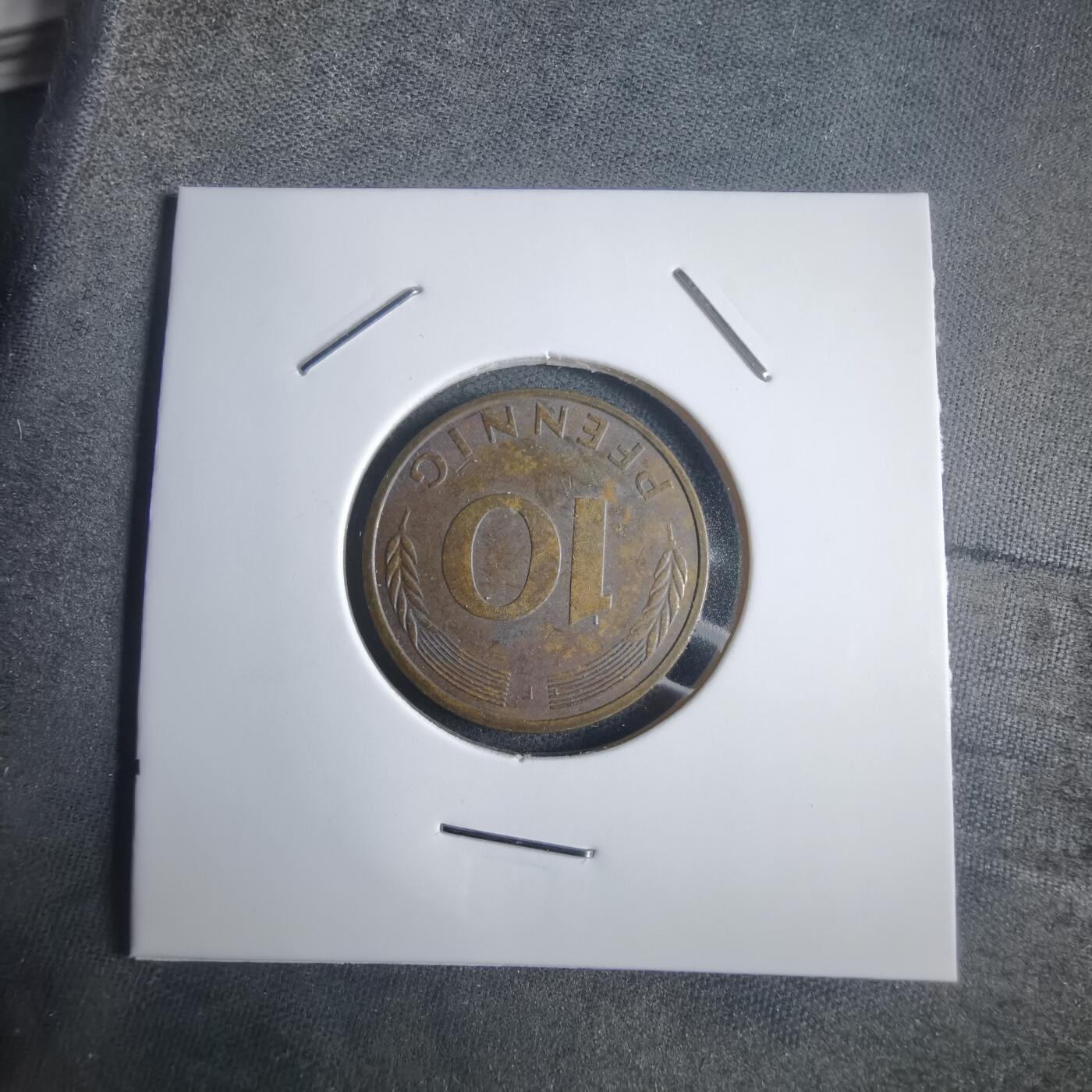 沼泽如烟--第905场 德国1981年10芬尼