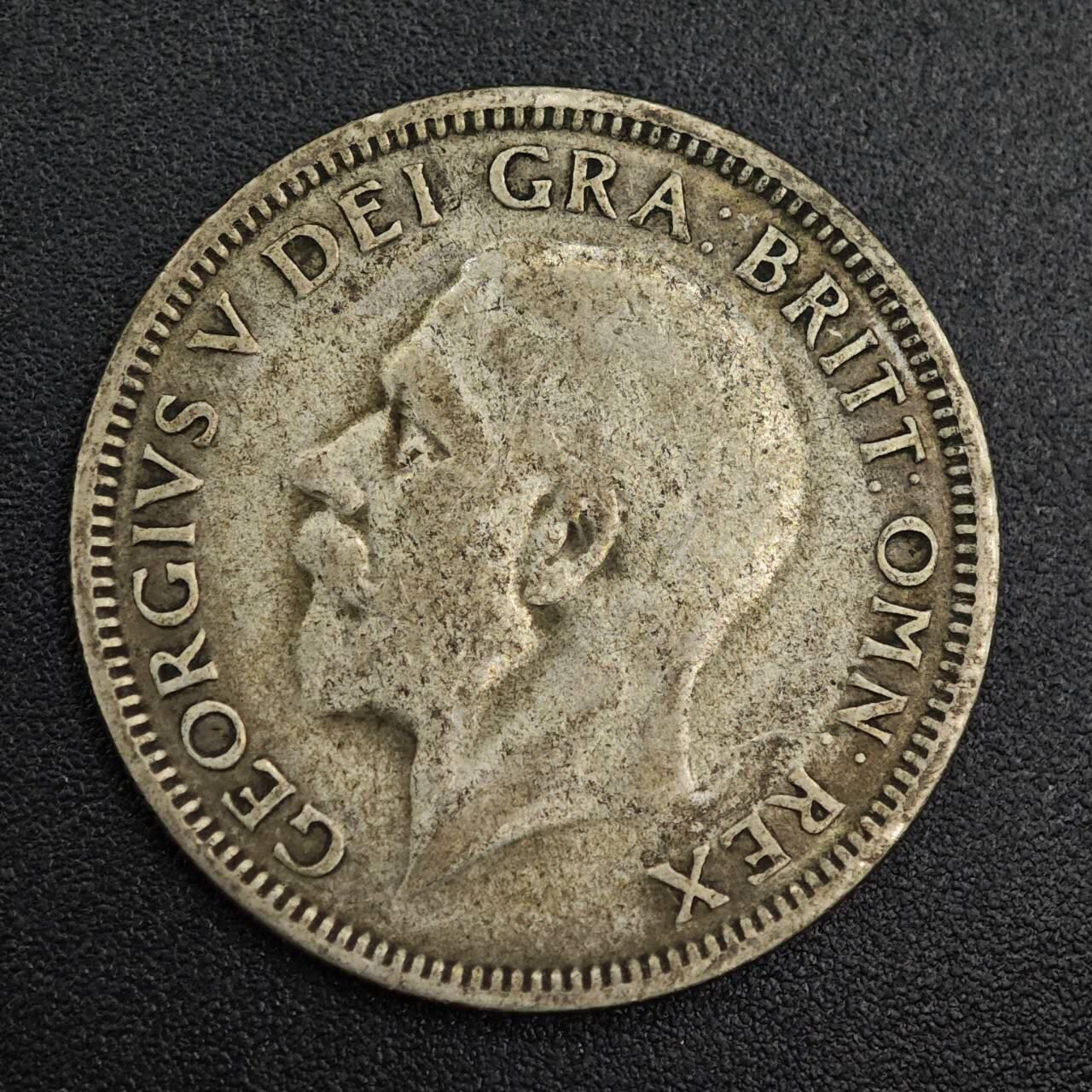 【淘币小摊】实时拍第七百九十六拍   小银币场   满百包邮可预留二周 每周一统一发货   英国1935年乔治五世一先令银币