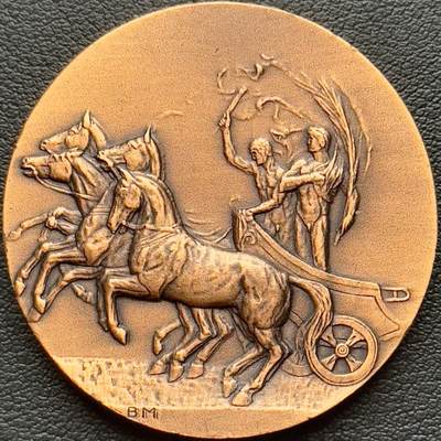 ＜小葵钱铺＞第65期·散币·银币场·满200包邮，不寄存·17号发货 - 〈55mm，40g±，后铸〉1948年奥林匹克纪念铜章