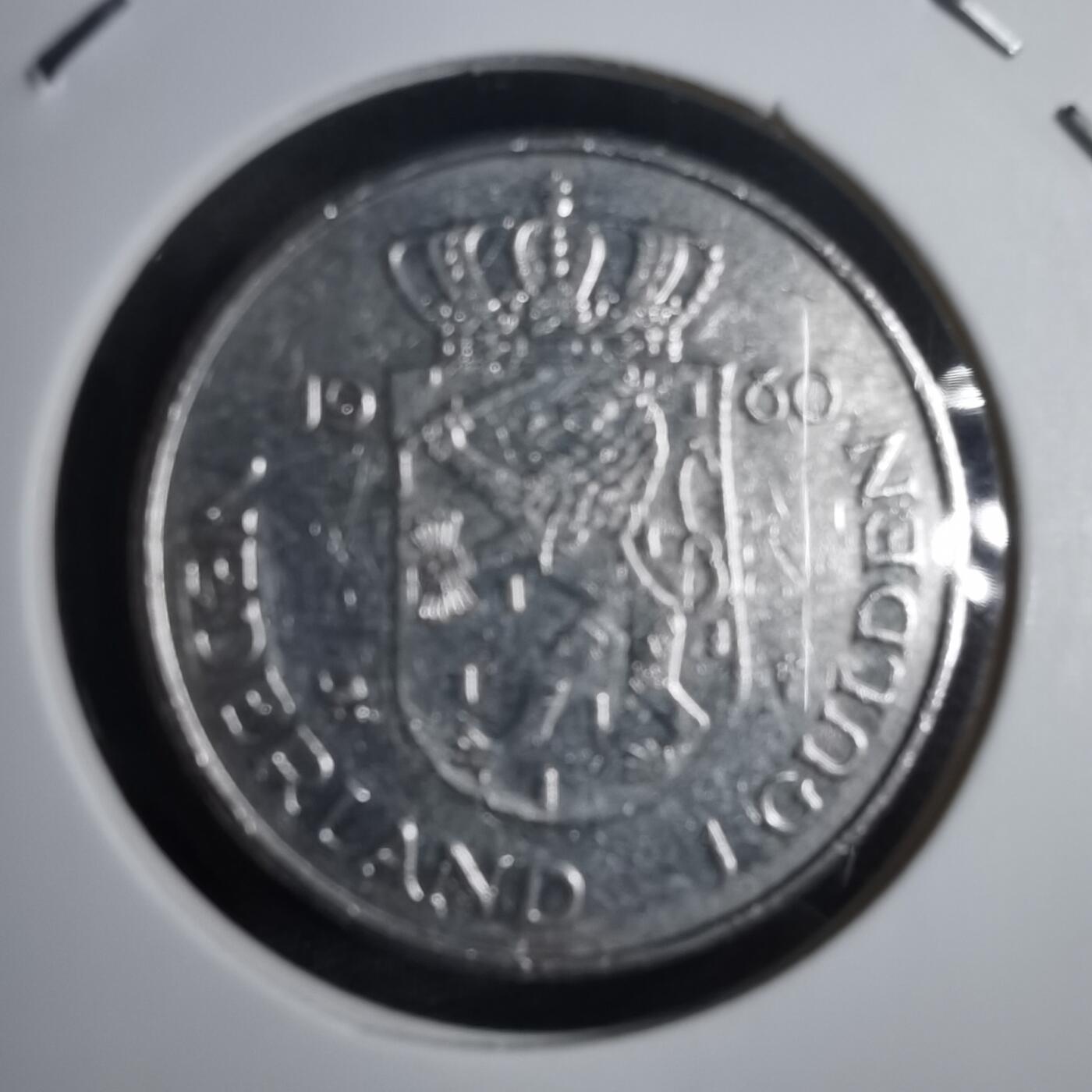 沼泽如烟--第905场 荷兰1980年1盾纪念币