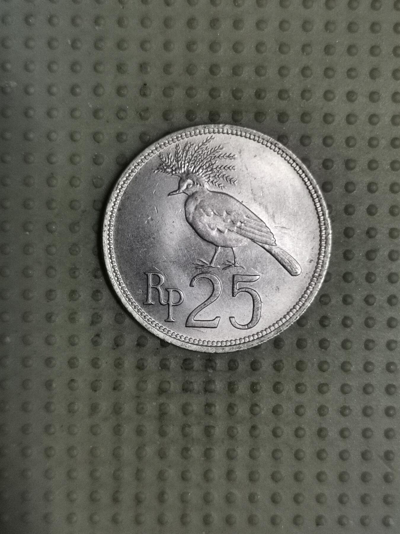 2025年第117场各国散币拍卖（总第117场） 印度尼西亚1971年25卢比