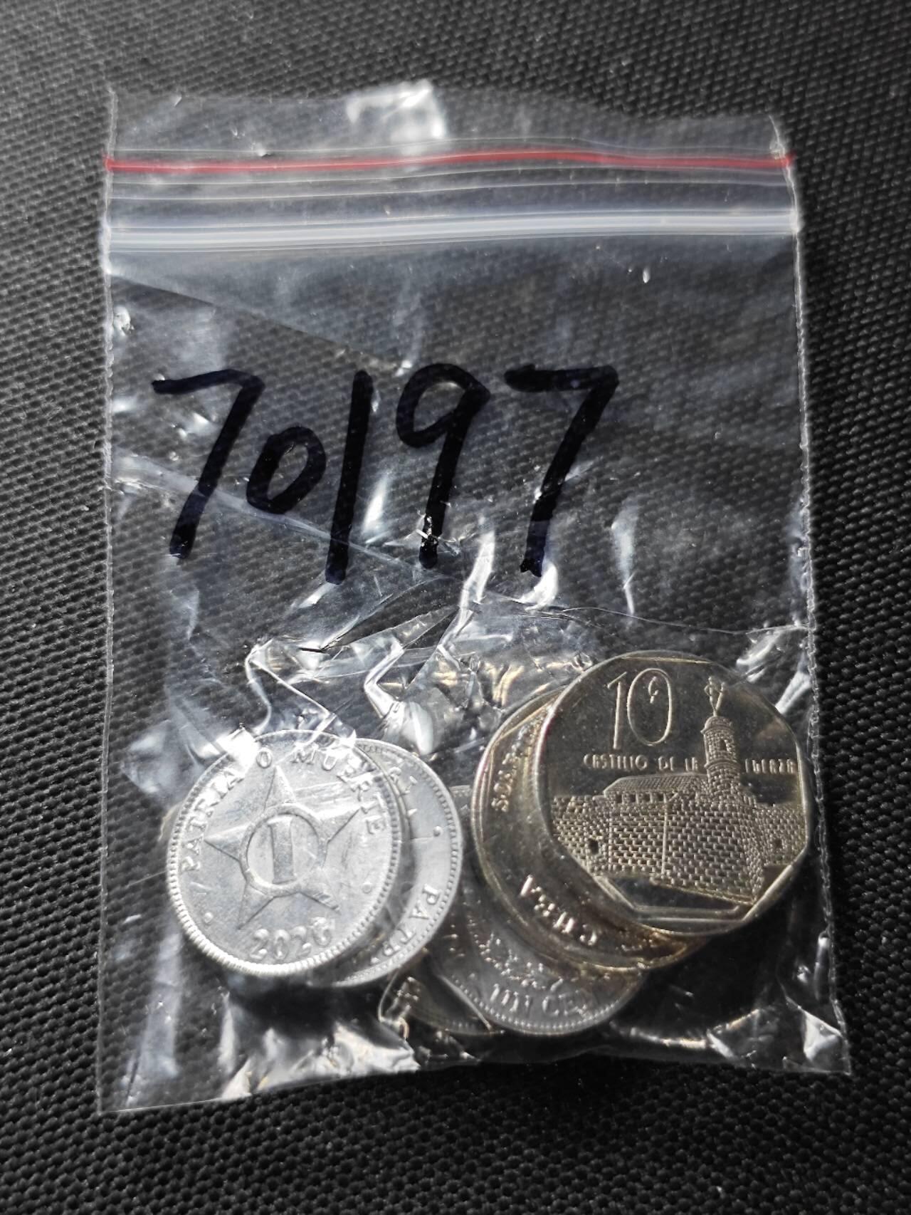 KK钱币收藏小铺  第370场  2月预留时间 周末发货  古巴一组6枚