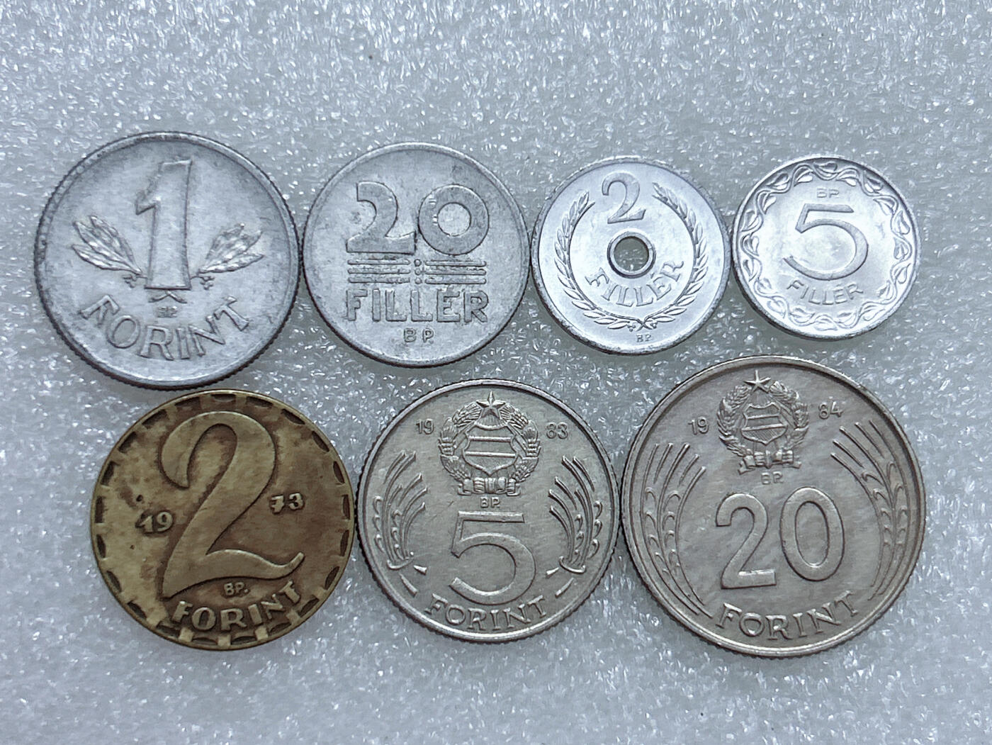 第一海外回流一元起拍收藏 散集专场  第266期 匈牙利硬币 7枚