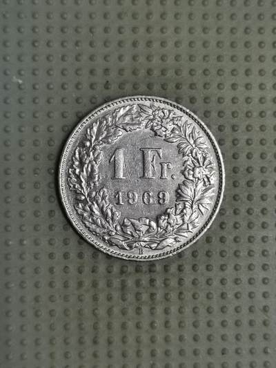 2025年第116场各国散币拍卖（总第116场） - 瑞士1969年1法郎