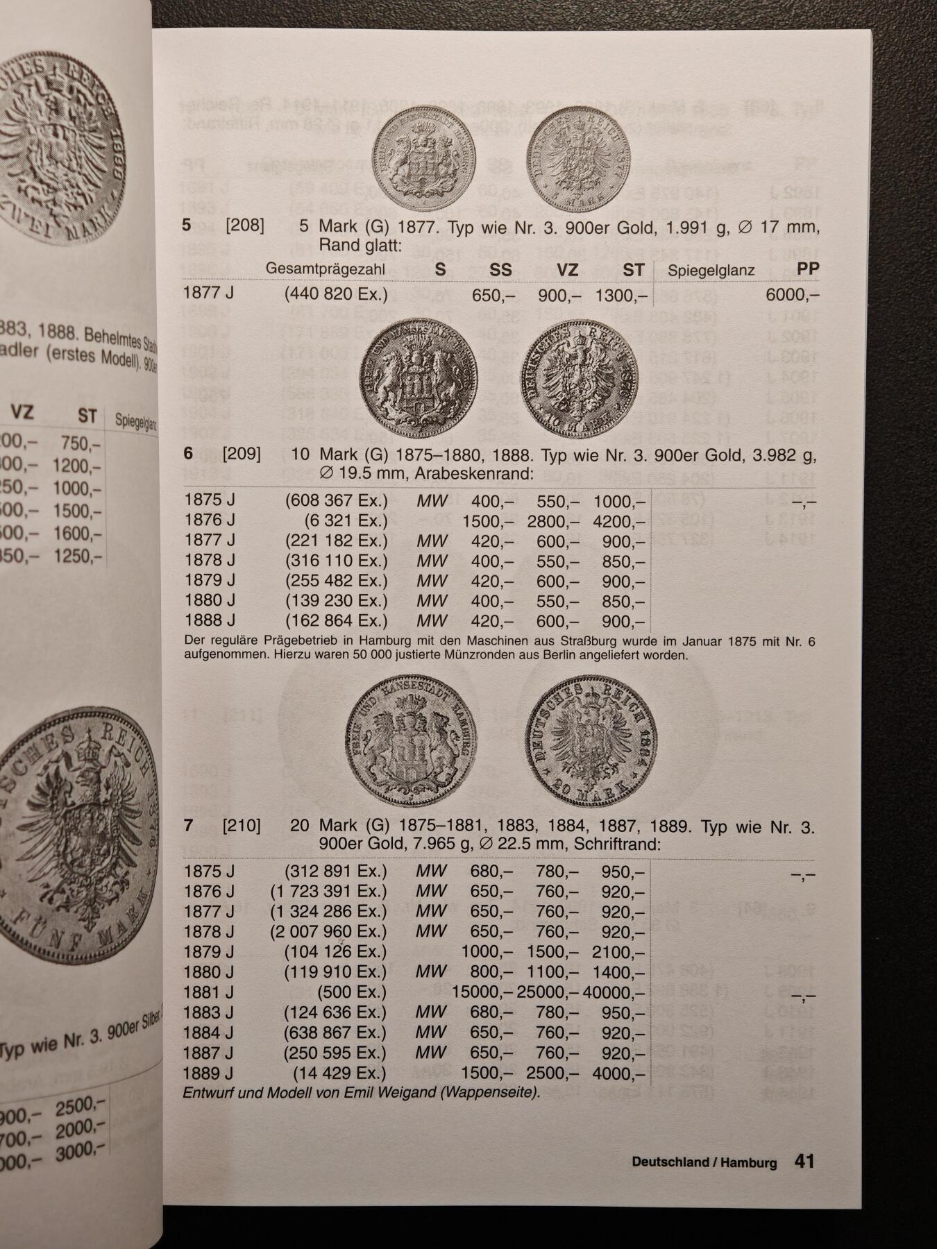 【德藏】世界币章拍卖第153期（拍品征集中~欢迎藏友联系） 全新未拆封 2025版 1871至今 德国钱币目录 内容全面 全书约928页