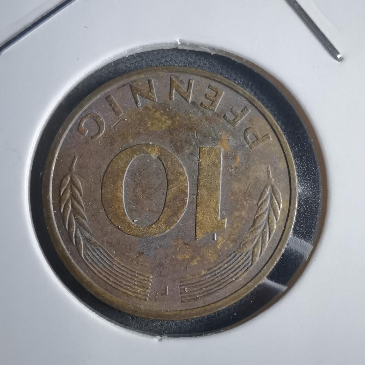 沼泽如烟--第905场 德国1981年10芬尼