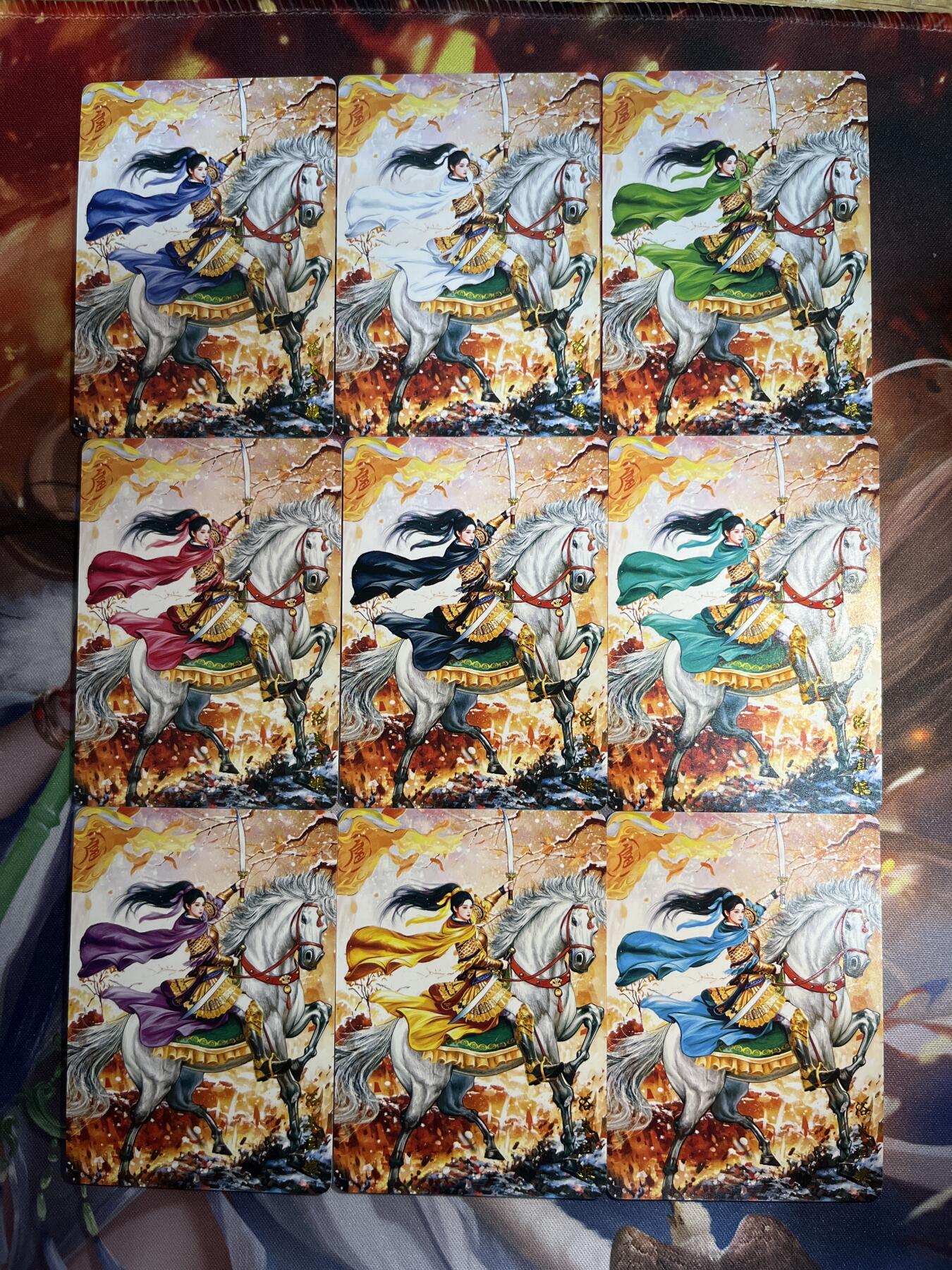 欢迎送拍、零成本上架，释放现金流，合理分配上拍卡品 【普卡】青扑 欲火三娘9宫 山河潮玩