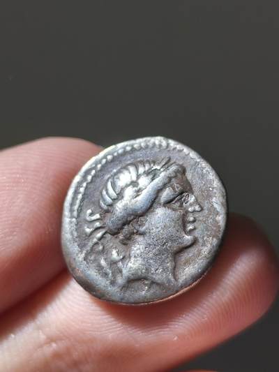 星盘世界钱币十一月二十二日古典币精品专场 - 罕见精品！希腊化时代 - 潘菲利亚 阿尔忒弥斯月亮女神一德拉克马银币 公元前255-前235年。