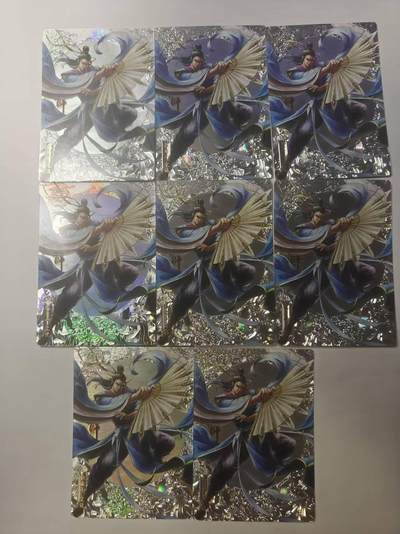 龙虎卡牌第六三场 （无佣金，周六结拍，欢迎送拍） - 镭雕8张卡玩帕克 追义水浒 宋清