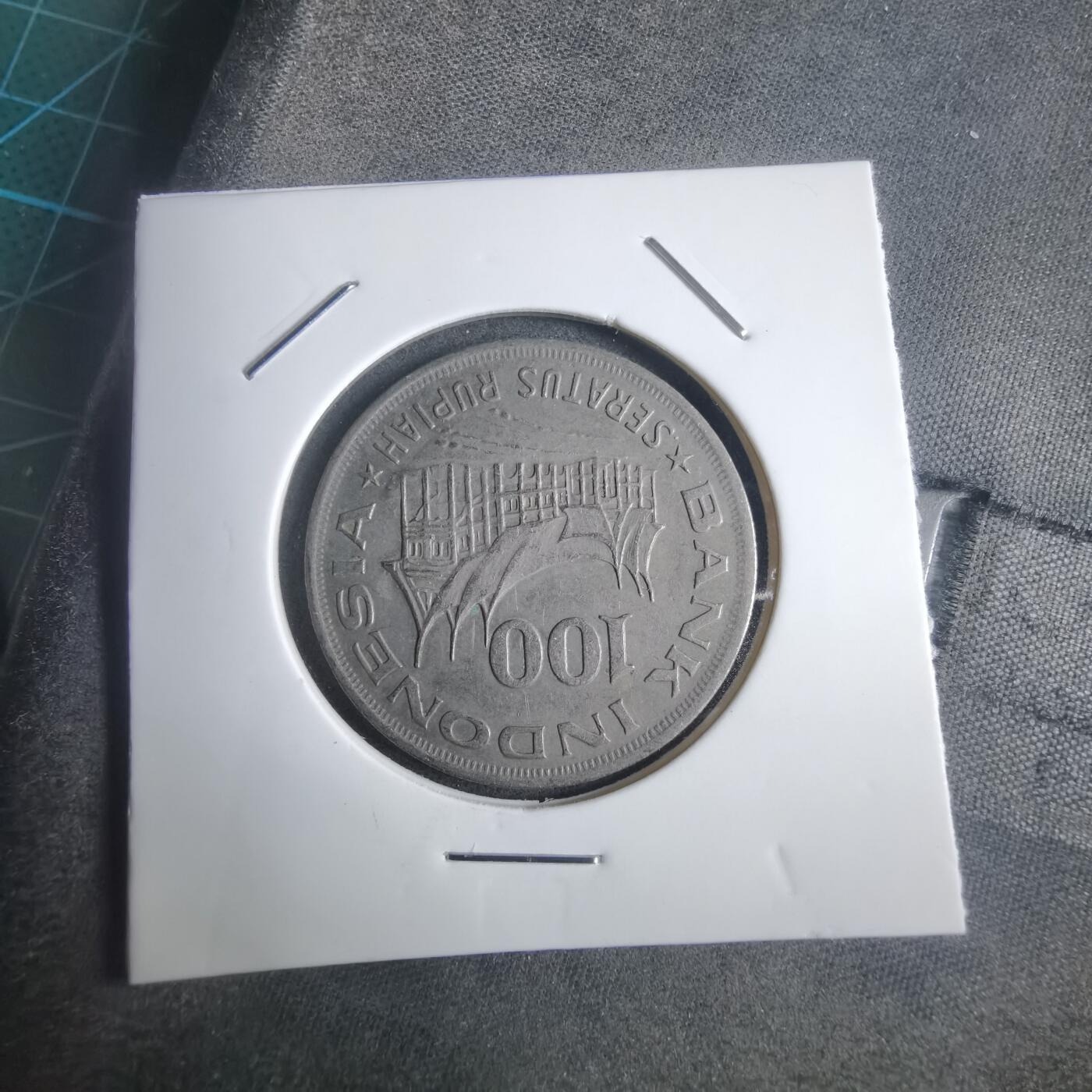 沼泽如烟--第905场 印度尼西亚1978年100卢比