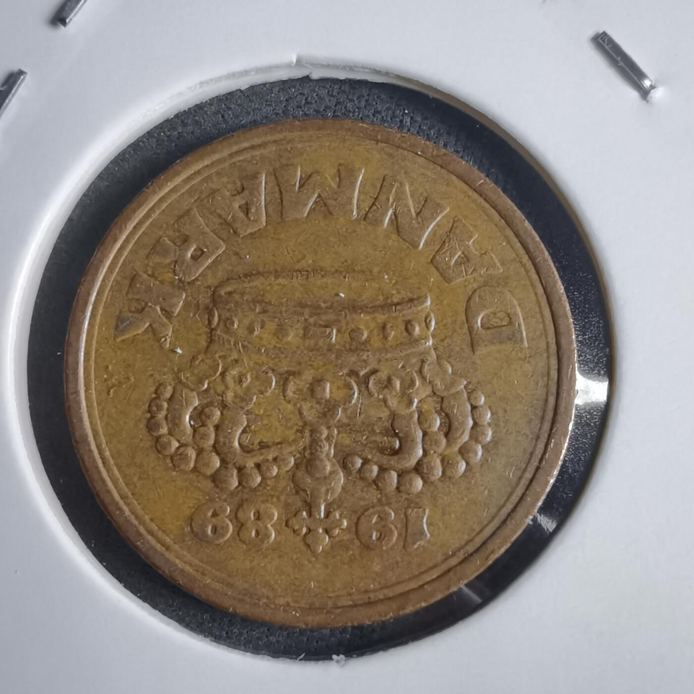 沼泽如烟--第905场 丹麦1989年50欧尔