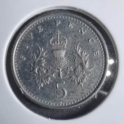 沼泽如烟--第905场 - 英国1995年5便士