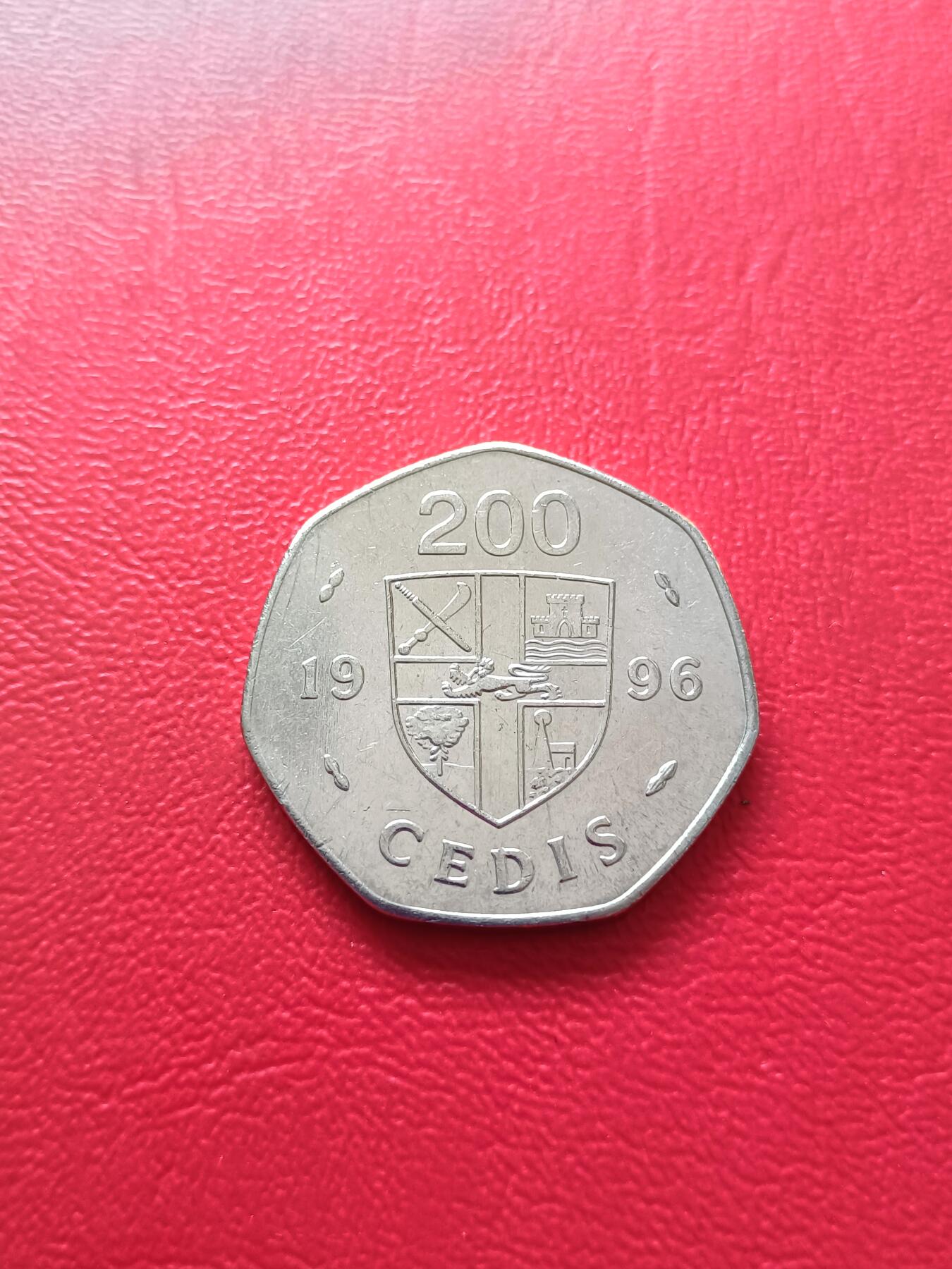 【云涧收藏】第七十九场 加纳1996年200塞地