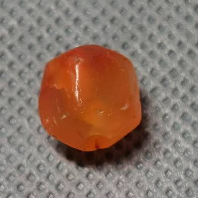 七河·世界钱币杂件水晶矿标小拍（总第28期） - 藏家出品（128）X634 古老的 红玉髓多面珠 本件拍品由合作藏家负责邮寄。