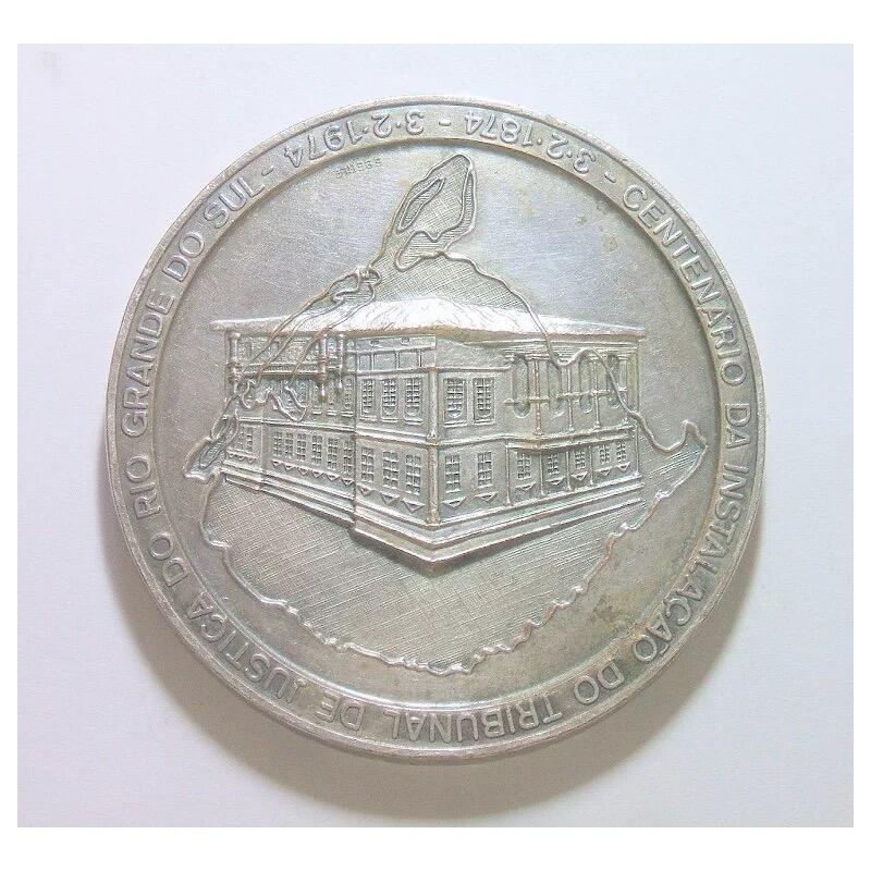 【艺术】法国艺术大章 女神高浮雕精制超大镀银章 63MM 103克