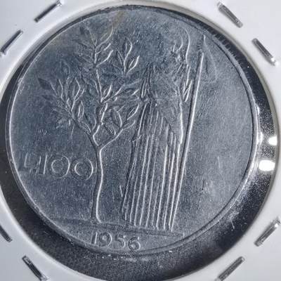 沼泽如烟--第905场 - 意大利1956年100里拉