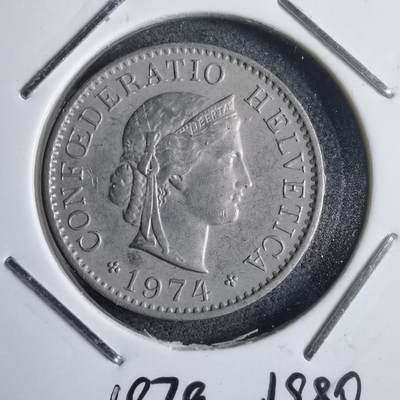 沼泽如烟--第905场 - 瑞士1974年五分