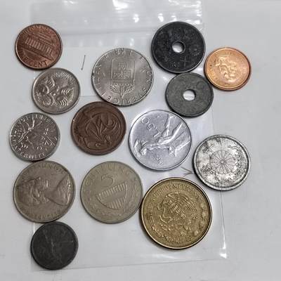 PCAI钱币17-605 外国硬币小专场 - 外国硬币一组  1