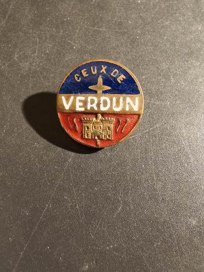 老王徽章第163期 13-15日三场连拍 16日统一发货  13、14日结束后可寄存 - 法国凡尔登战役纪念章