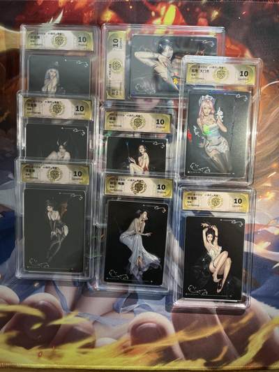 欢迎送拍、零成本上架，释放现金流，合理分配上拍卡品 - 【炫彩】毒瘤 一套8张 焱卡文化&art系列 分数如图