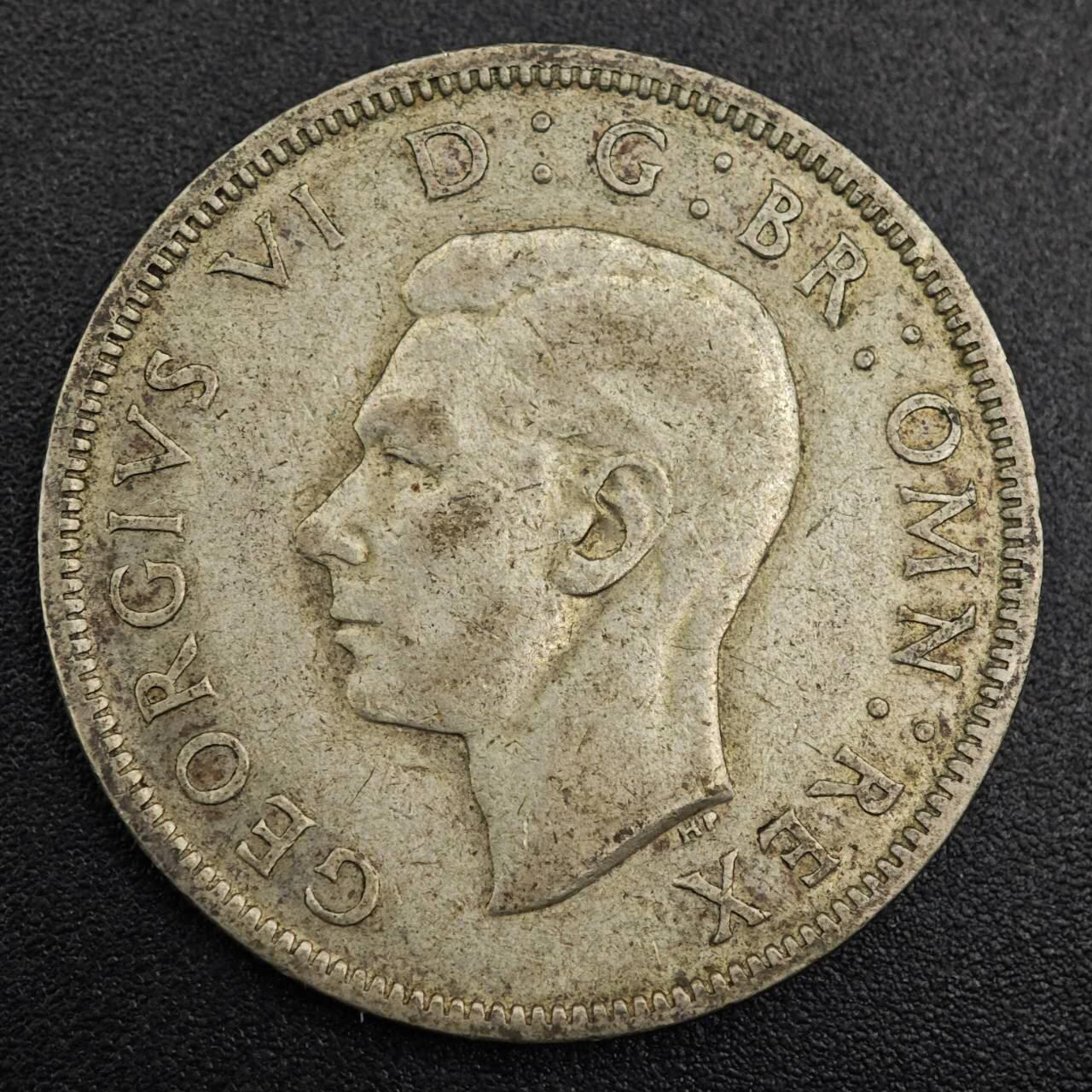 【淘币小摊】实时拍第七百九十六拍   小银币场   满百包邮可预留二周 每周一统一发货   英国1942年乔治六世2先令银币