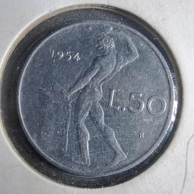 沼泽如烟--第905场 - 意大利1954年50里拉