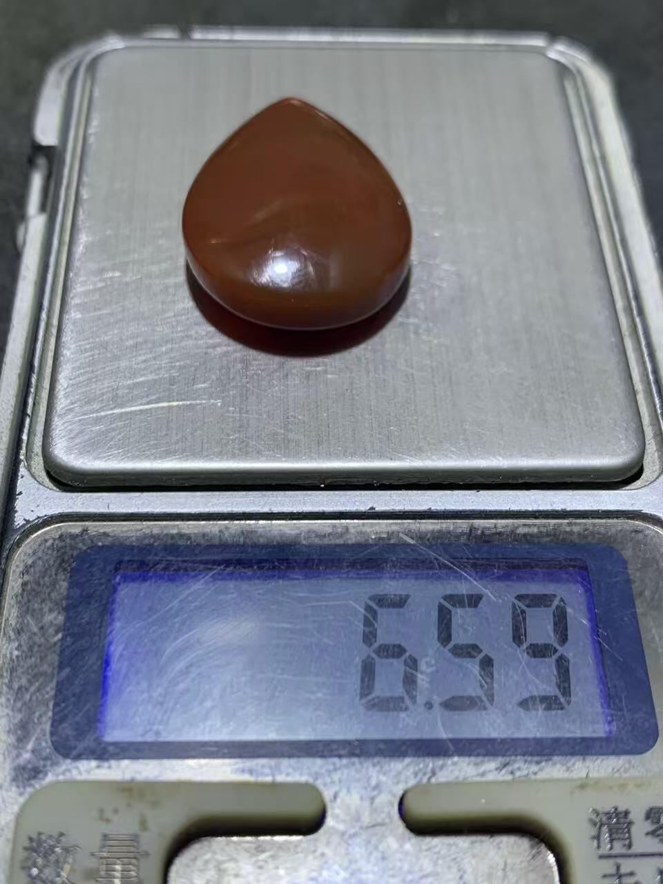 精美冻料北漂战国红玛瑙吊坠一个！