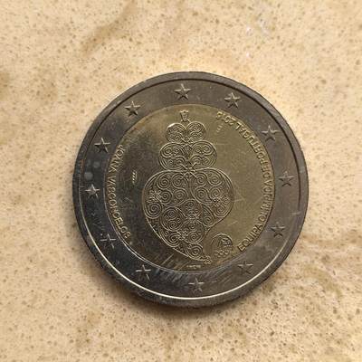 道一币馆币章第一百五十五场 - 葡萄牙2016年参加里约奥运会2欧元纪念币