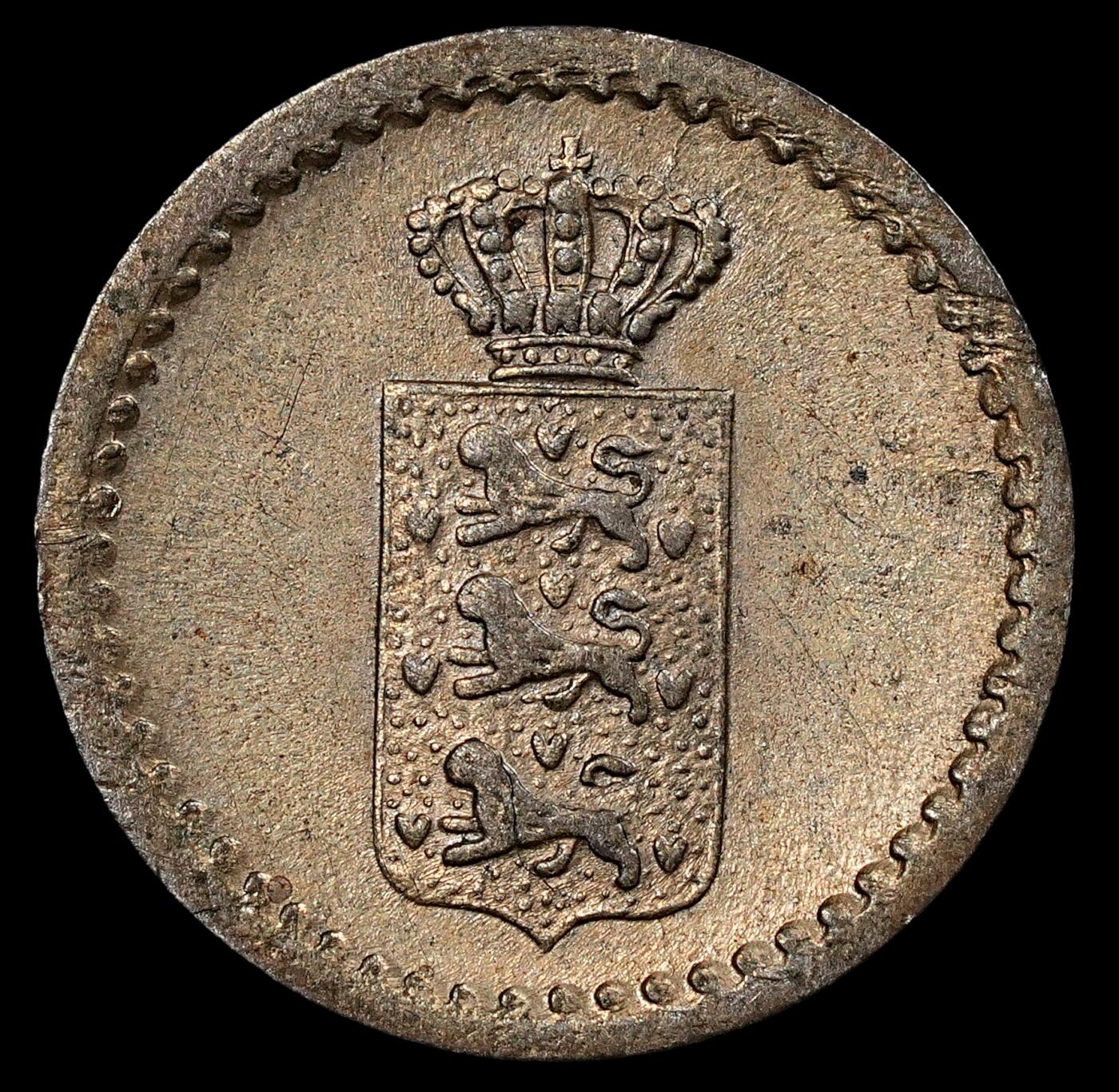 修遠堂世界钱币第九十三期 1848年丹属西印度2 SKILLING 带底光